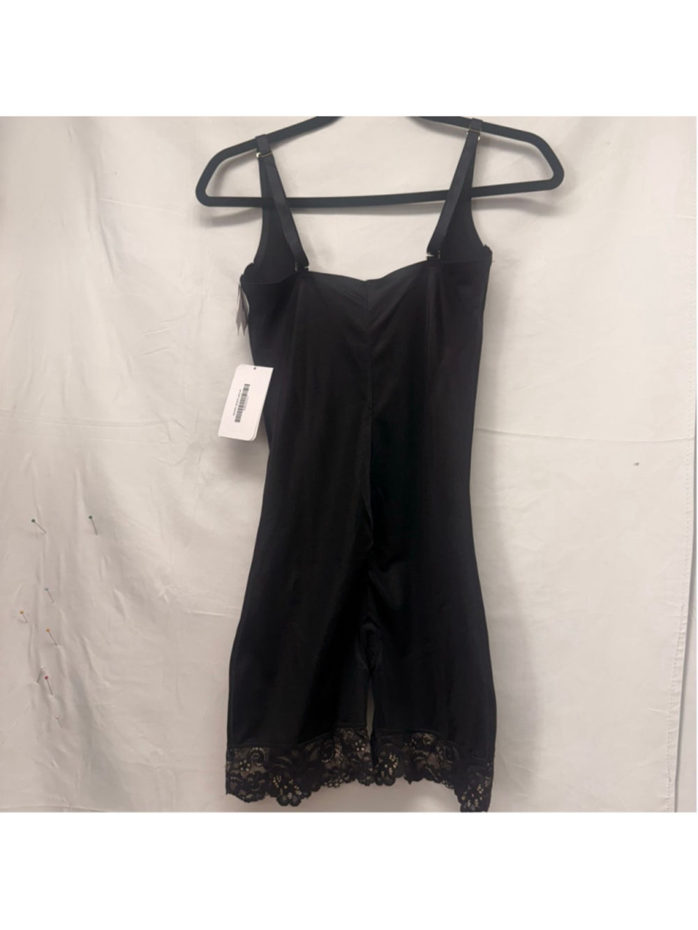 Women's Body Hush Black Lace bodysuit Shapewear M